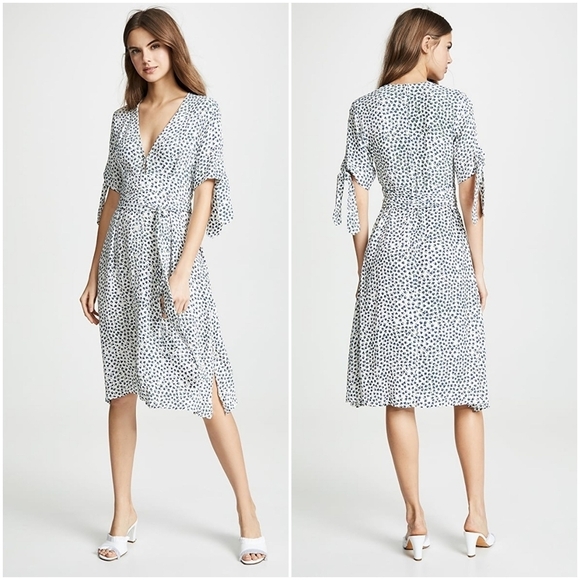 Faithfull Nina Midi Dress in Rae size M NWT